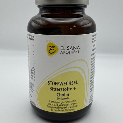 ELISANA Stoffwechsel Bitterstoffe + Cholin